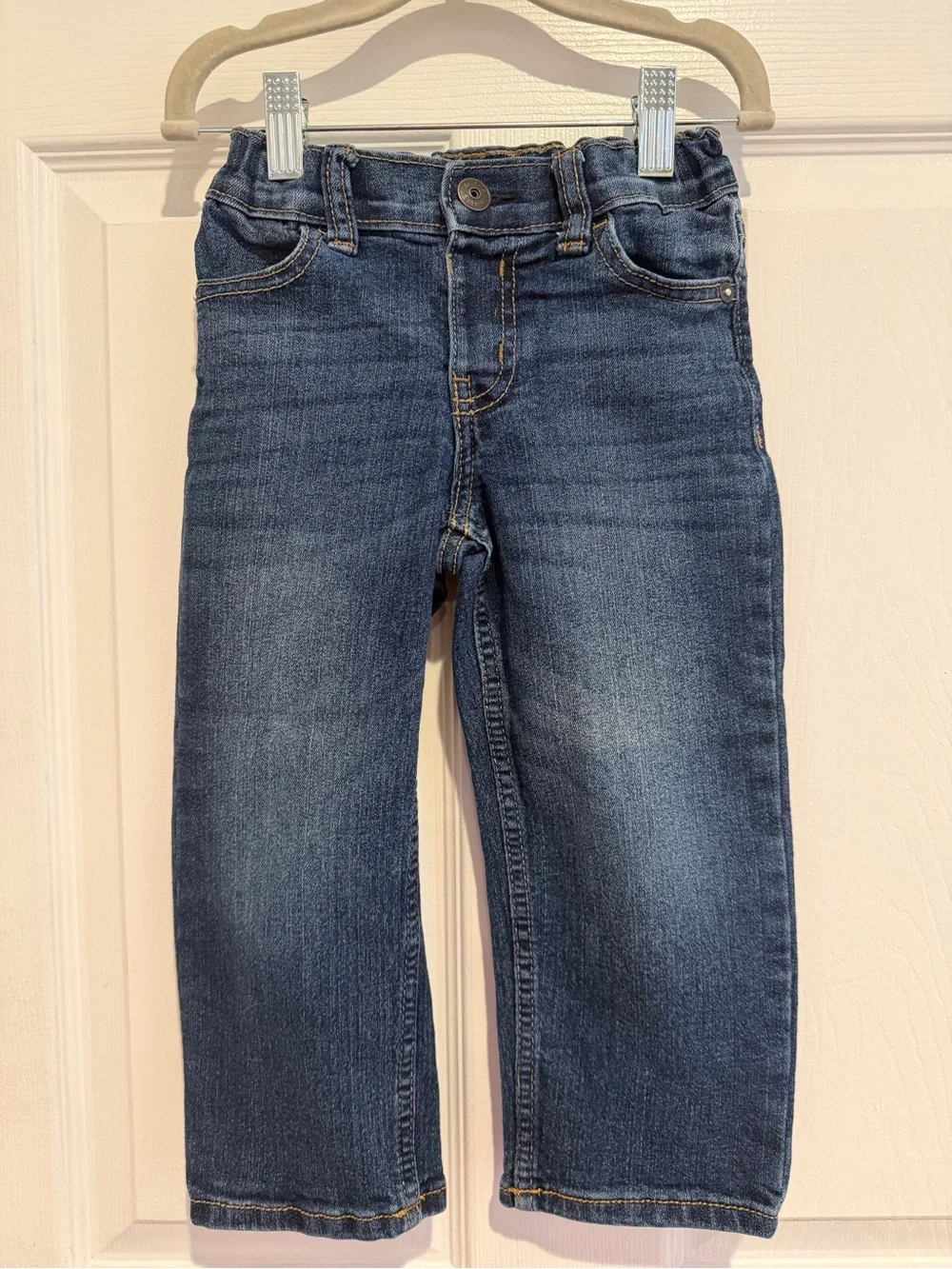 Lot of 4 OshKosh B’gosh Boys Jeans 3T Bundle Straight Classic Multiple Washes - Picture 8 of 14